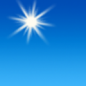 Tuesday: Sunny